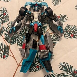 Transformers figure is the character Sideswipe